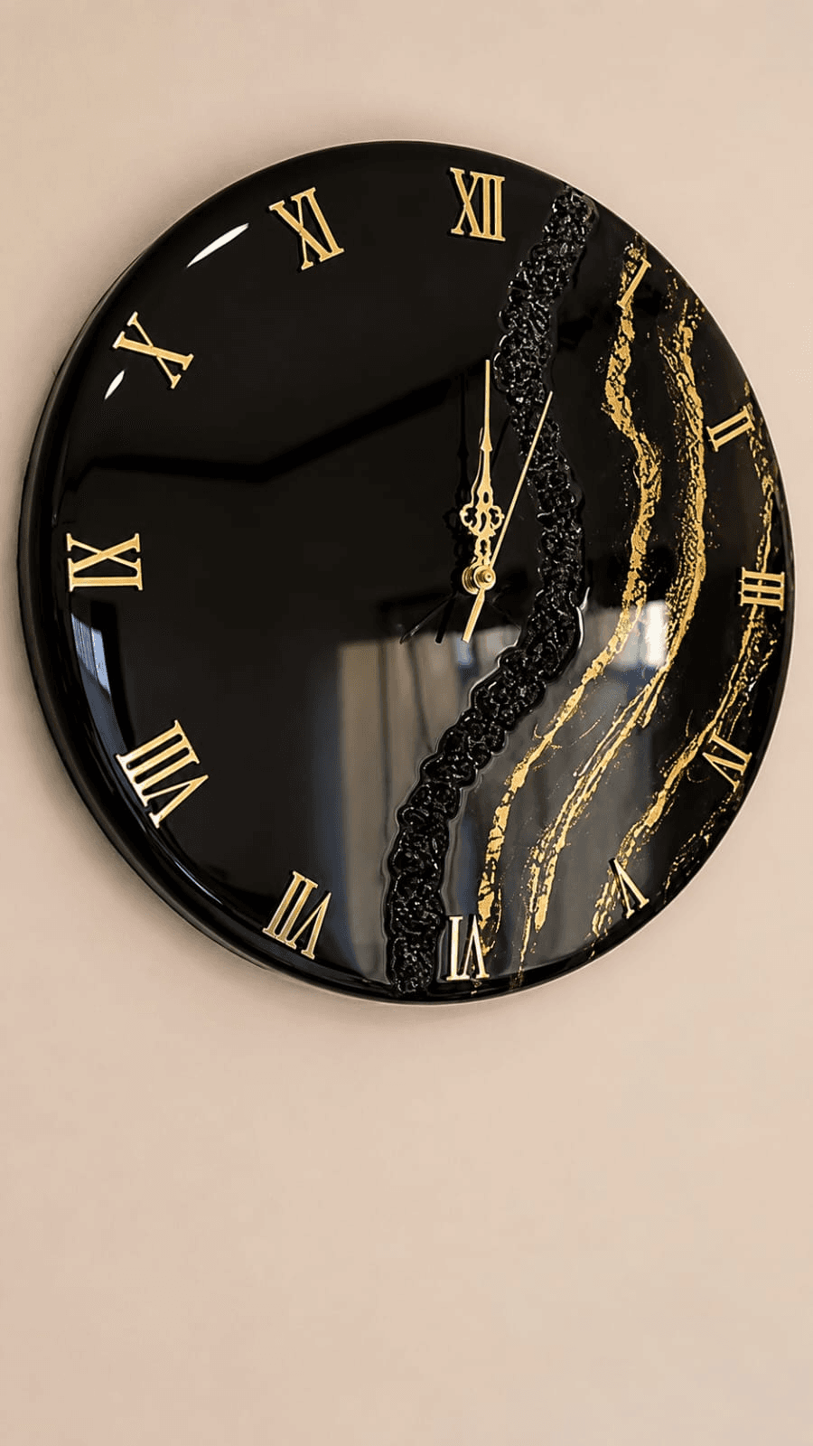 Resin Art Clocks